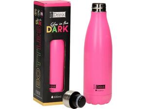 Μπουκάλι θερμός i drink id0043 therm bottle 500ml gl.pink